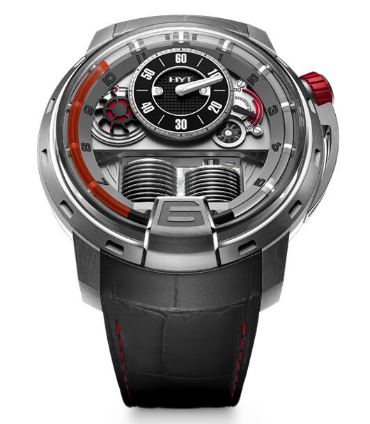 Replica HYT h1-quai-du-mont-blanc 148-TT-21-RF-AG watch